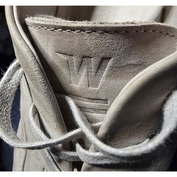 Wolf & Shepherd Cruise Lace-Up Sneaker US 10 EU 43 Light Stone Nubuck Leather - Picture 10 of 10